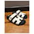 Hermès Sandali Chypre Pelle Bianca 39 Nero Bianco  - vista 2