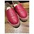 Chanel Espadrilles aus rotem Leder mit CC-Logo - Ansicht 8