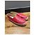 Chanel Espadrilles aus rotem Leder mit CC-Logo - Ansicht 9