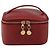Chanel Vintage Timeless Cosmetic Case Caviar Small Rosso