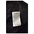 Sonia Rykiel Paris Camiseta de algodón negro bordada floral con flecos - XL - vista 6