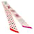 Hermès Sciarpa Twilly Hermes JEU DE CARTES Rosa Fuschia