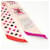 Hermès Sciarpa Twilly Hermes JEU DE CARTES Rosa Fuschia - vista 2