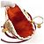Hermès Hermes LEOPARD Musardine Shoulder Bag Pink Red - vista 6