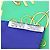 Hermès Hermes VOILES DE LUMIERE Sciarpa Carré Blu Verde - vista 6