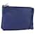 Céline Celine Trio Leather Large Blu  - vista 1