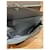 Fendi Envelope Clutch aus grauem Leder  - Ansicht 7