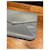 Fendi Envelope Clutch aus grauem Leder  - Ansicht 8