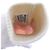 Hermès Hermes HEAVEN Chaine d'Ancre Handschuhe Pink Beige - Ansicht 4