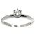Tiffany & Co. Solitärring aus Platin - Ansicht 2