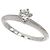 Tiffany & Co. Solitärring aus Platin - Ansicht 5