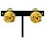 Chanel Orecchini Vintage logo CC D'oro - vista 4
