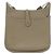 Hermès Borsa a tracolla Hermes Evelyne 3 PM in Etoupe Gray Taupe - vista 2