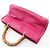 Borsa Tote Gucci Bamboo Shopper Medium Rosa - vista 10