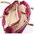 Borsa Tote Gucci Bamboo Shopper Medium Rosa - vista 3