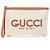 Clutch in tela e pelle Gucci Marrone Crudo
