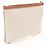 Clutch in tela e pelle Gucci Marrone Crudo - vista 2