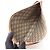Clutch in tela e pelle Gucci Marrone Crudo - vista 3