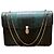 Bulgari Borsa a tracolla Serpenti Forever in pelle esotica Nero Verde