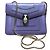 Bulgari Borsa a Spalla Serpenti Forever in pelle viola Porpora
