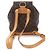Zaino Louis Vuitton Montsouris MM Monogram Monogramma - vista 3