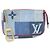 Louis Vuitton Denim Monogram Micro Pochette Accessoires Azul