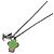 Pendente Louis Vuitton DJ Vocabulary Vivienne Necklace Nero Multicolore