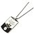 Louis Vuitton Collana con pendente LV Mountain Can M69474 Nero Argento