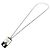 Louis Vuitton Collana con pendente LV Mountain Can M69474 Nero Argento - vista 2