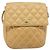 CHANEL Matelasse Chain Shoulder Bag Pelle Beige Oro CC Auth 188722 D'oro - vista 13