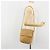 CHANEL Matelasse Chain Shoulder Bag Pelle Beige Oro CC Auth 188722 D'oro - vista 26