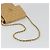 CHANEL Matelasse Chain Shoulder Bag Pelle Beige Oro CC Auth 188722 D'oro - vista 8