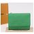 LOUIS VUITTON Empreinte Portefeuille Pilot Wallet Green M25848 LV Auth 188949M Verde - vista 12