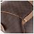 Céline Borsa Boston CELINE Macadam Canvas PVC Pelle Marrone Oro Auth 188493 D'oro - vista 15