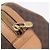 Céline Borsa Boston CELINE Macadam Canvas PVC Pelle Marrone Oro Auth 188493 D'oro - vista 18