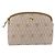 Bolsa de ombro com corrente Christian Dior Honeycomb Canvas PVC Bege Ouro Auth ka4914 Dourado - vista 13