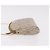 Bolsa de ombro com corrente Christian Dior Honeycomb Canvas PVC Bege Ouro Auth ka4914 Dourado - vista 4