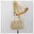 Borsa Christian Dior in pelle beige oro Autentica 188329 - vista 24