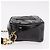 CHANEL COCO Mark Chain Shoulder Bag Patent leather Gold Black CC Auth 189232V Nero D'oro - vista 4