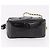 CHANEL COCO Mark Chain Shoulder Bag Patent leather Gold Black CC Auth 189232V Nero D'oro - vista 5