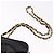 CHANEL COCO Mark Chain Shoulder Bag Patent leather Gold Black CC Auth 189232V Nero D'oro - vista 8