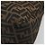 FENDI Zucca Canvas Mamma Baguette Shoulder Bag Black Brown Auth BA13529V Marrone Nero - vista 16