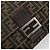 FENDI Zucca Canvas Mamma Baguette Shoulder Bag Black Brown Auth BA13529V Marrone Nero - vista 18