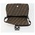 FENDI Zucca Canvas Mamma Baguette Shoulder Bag Black Brown Auth BA13529V Marrone Nero - vista 19