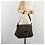 FENDI Zucca Canvas Mamma Baguette Shoulder Bag Black Brown Auth BA13529V Marrone Nero - vista 25