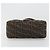 FENDI Zucca Canvas Mamma Baguette Shoulder Bag Black Brown Auth BA13529V Marrone Nero - vista 5