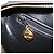 CHANEL Bolso de Hombro con Cadena de Piel de Cordero Negro y Oro Matelasse CC Auth yk20568SAV Dorado - vista 22