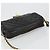 CHANEL Bolso de Hombro con Cadena de Piel de Cordero Negro y Oro Matelasse CC Auth yk20568SAV Dorado - vista 6