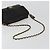CHANEL Bolso de Hombro con Cadena de Piel de Cordero Negro y Oro Matelasse CC Auth yk20568SAV Dorado - vista 7