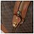 Céline Borsa Boston CELINE in tela Macadam PVC Pelle Marrone Oro Auth 183443 D'oro - vista 18